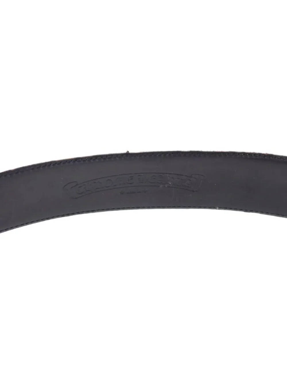 Chrome Hearts Blt Filigree Otj Buckle Leather Belt